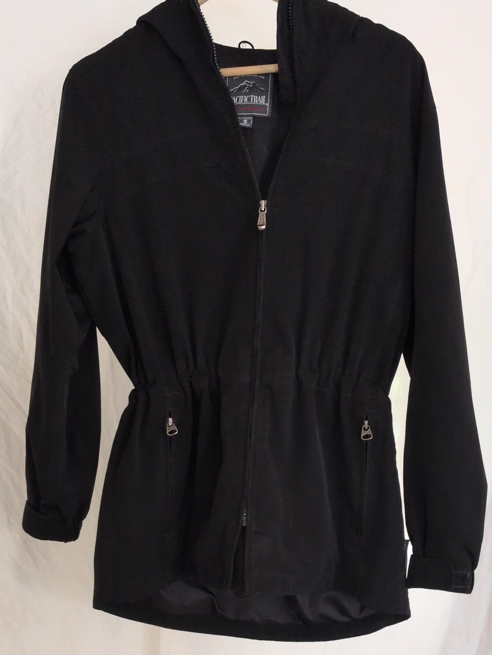 Pacific Trail Outdoor Women's Black Hooded Utility Jacket